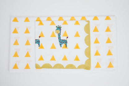 Bed Set - My Best Friend Gira The Giraffe - Yellow | Verified Sustainable by Brown Living™