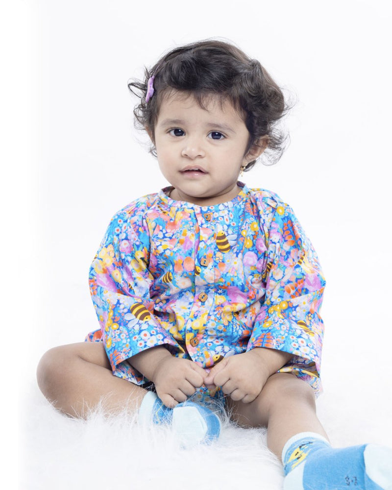 Buy Bee-Watch Unisex Oneise | Kids onesie | Made with organic cotton | Shop Verified Sustainable Kids Onesies on Brown Living™