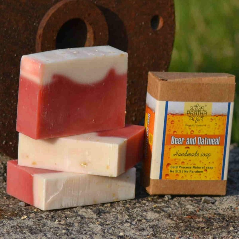 Buy Beer and Oatmeal | Cold Process Handmade Soap | Shop Verified Sustainable Body Soap on Brown Living™