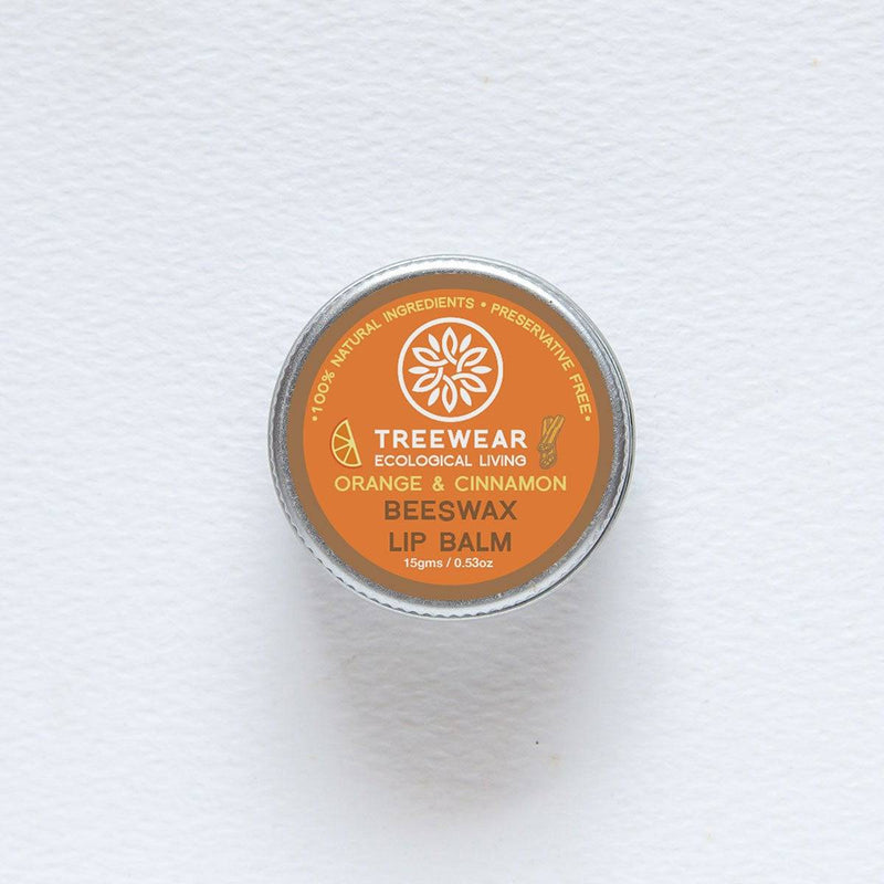Buy Beeswax Lip Balm - Orange and Cinnamon | Shop Verified Sustainable Lip Balms on Brown Living™