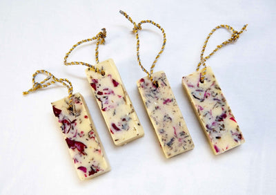 Beeswax Scented Wax Tablets - Set of 4 – Candles & Fragrances on Brown Living™. SKU: SN1175. Img 1.