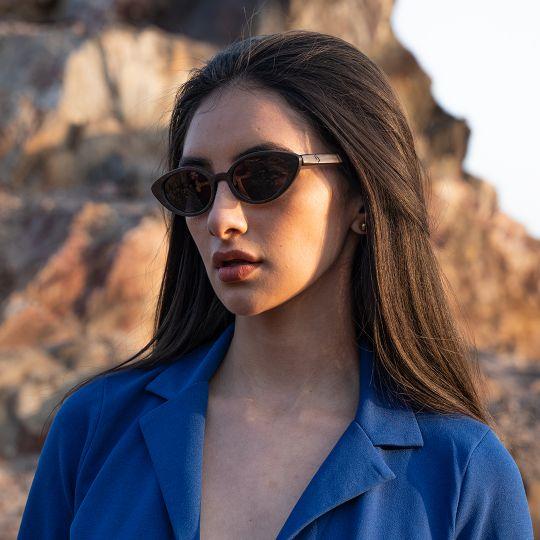 Buy Bellary Wooden Sunglass - Handcrafted Unisex | Shop Verified Sustainable Products on Brown Living