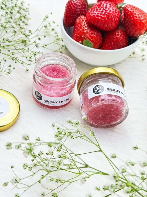 Berry Much- Exfoliating Sugar Lip Scrub-15g | Verified Sustainable Lip Scrub on Brown Living™