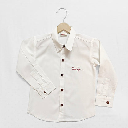 Best Dadu Ever - Personalised Formal Shirt | Verified Sustainable by Brown Living™