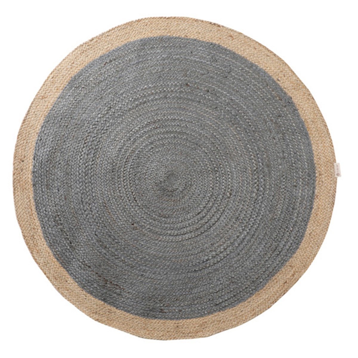 Bestrew Jute Rug ( Grey) | Verified Sustainable by Brown Living™