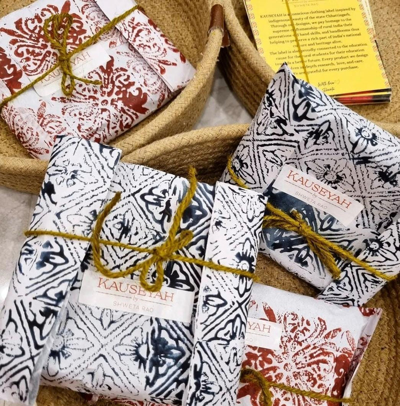 Buy Bhaag- Upcycled Handloom Fabric-Pocket Diary | Shop Verified Sustainable Notebooks & Notepads on Brown Living™