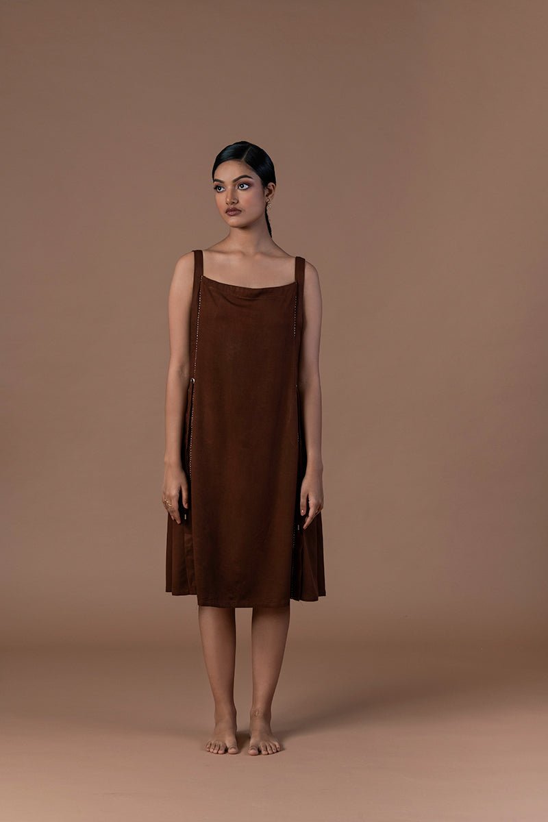 Bhuri Viscose Straight Dress | Verified Sustainable by Brown Living™