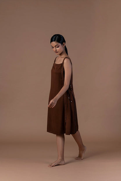 Bhuri Viscose Straight Dress | Verified Sustainable by Brown Living™