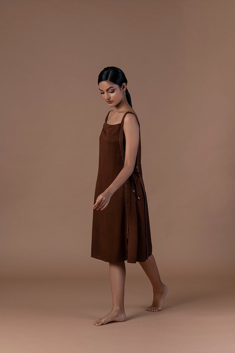 Bhuri Viscose Straight Dress | Verified Sustainable by Brown Living™