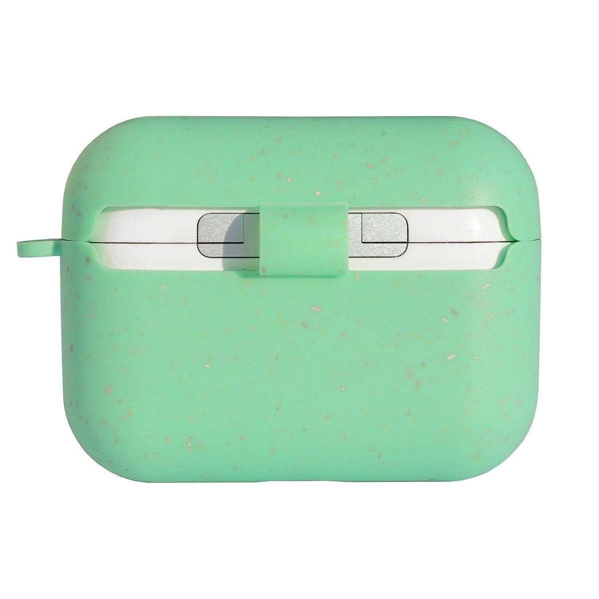 Biodegradable Eco - Friendly Wheat Straw AirPods Cover - Mint Green | Verified Sustainable by Brown Living™