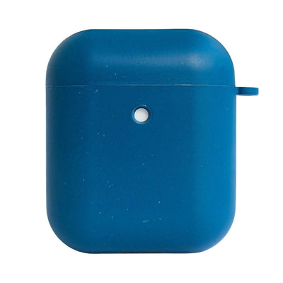 Biodegradable Eco - Friendly Wheat Straw AirPods Cover - Pacific Blue – Tech Accessories on Brown Living™. SKU: 177 - 13653 - APP - 008. Img 2.