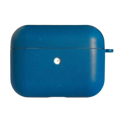 Biodegradable Eco - Friendly Wheat Straw AirPods Cover - Pacific Blue – Tech Accessories on Brown Living™. SKU: 177 - 13653 - APP - 008. Img 5.