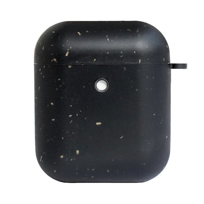 Biodegradable Eco - Friendly Wheat Straw AirPods Cover - Seal Gray – Tech Accessories on Brown Living™. SKU: 177 - 13651 - APP - 001. Img 6.