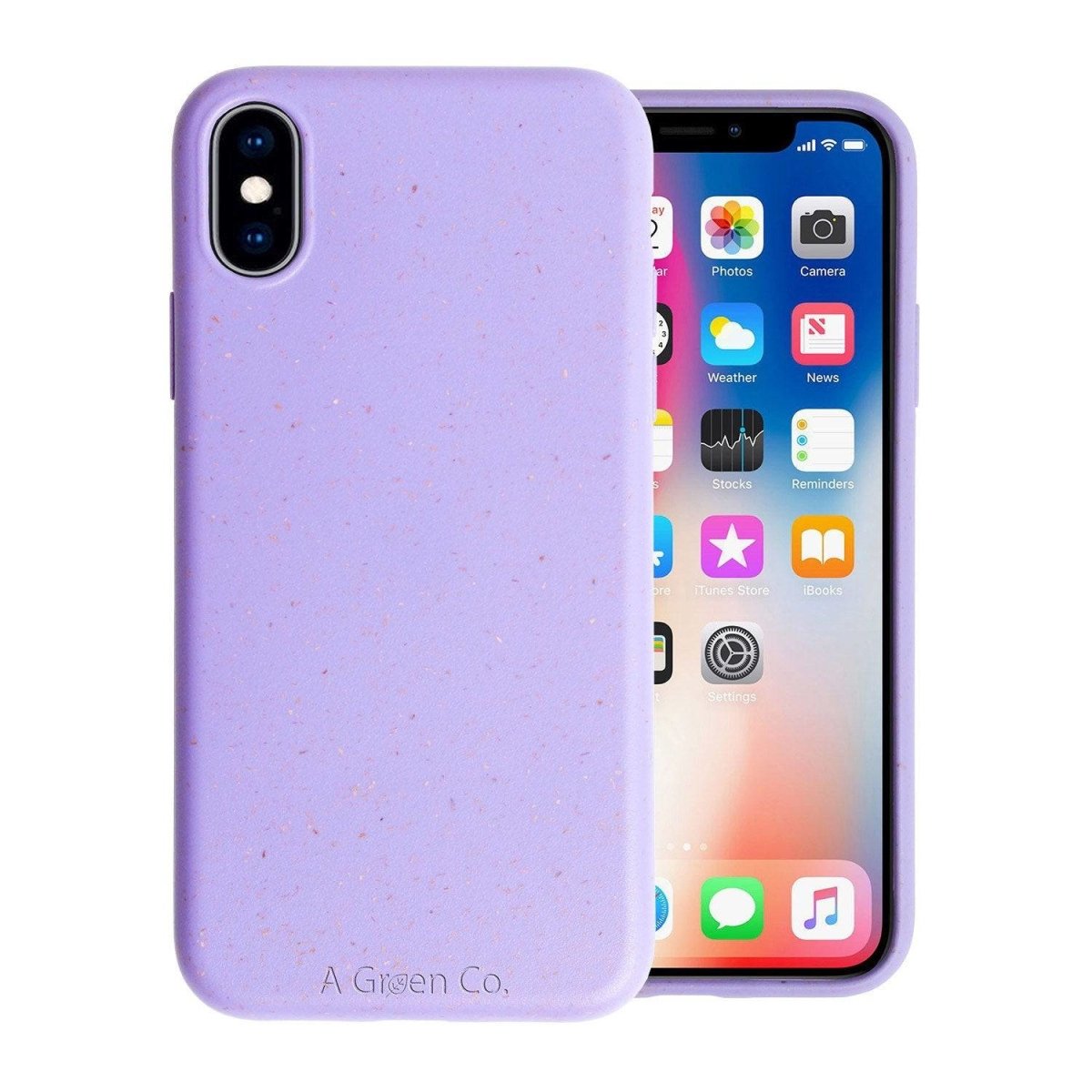 Biodegradable Eco - Friendly Wheat Straw Phone Case / Mobile Cover - Lavender Mist | Verified Sustainable by Brown Living™