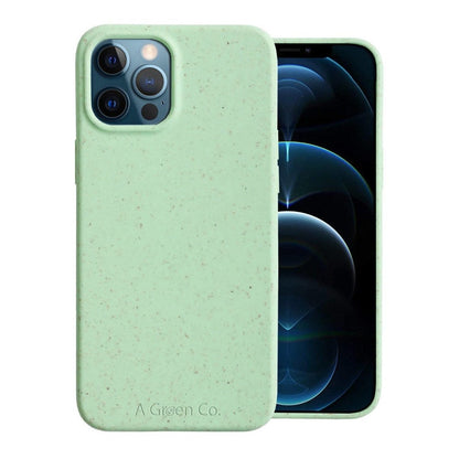 Biodegradable Eco - Friendly Wheat Straw Phone Case / Mobile Cover - Mint Green | Verified Sustainable by Brown Living™