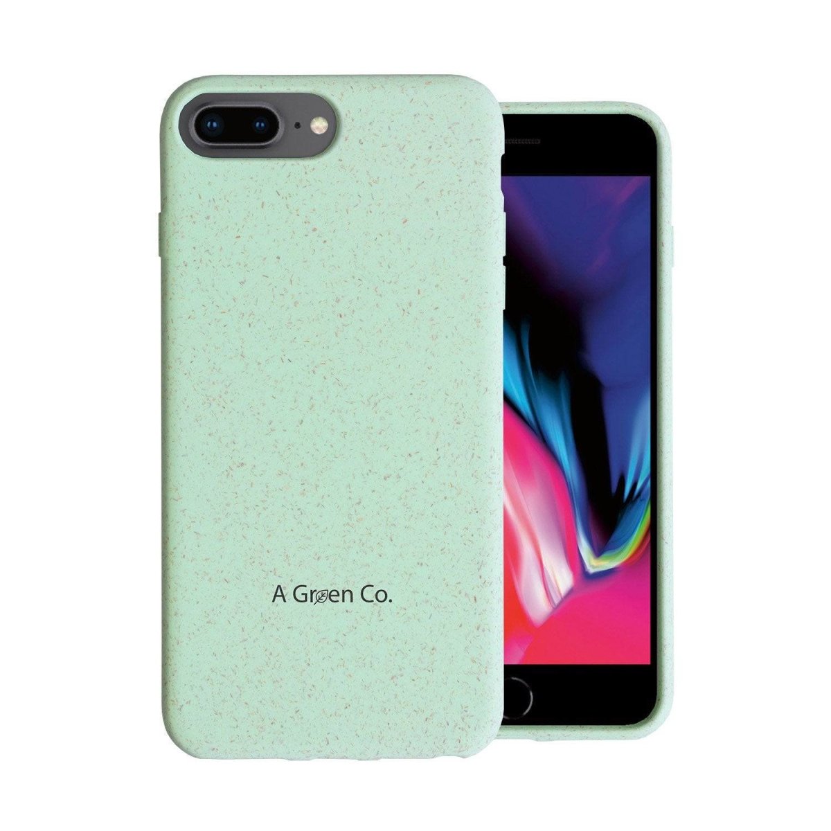 Biodegradable Eco - Friendly Wheat Straw Phone Case / Mobile Cover - Mint Green | Verified Sustainable by Brown Living™