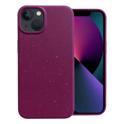 Biodegradable Eco - Friendly Wheat Straw Phone Case / Mobile Cover - Plum – Tech Accessories on Brown Living™. SKU: 177 - 13138 - AGC - HK - 13 - 009. Img 4.