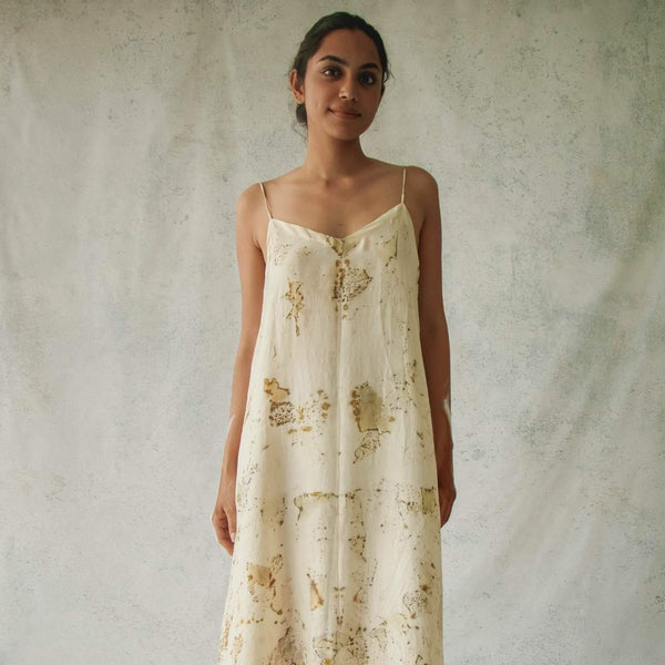 Buy Bits Of Green | Long Slip Dress | Shop Verified Sustainable Products on Brown Living