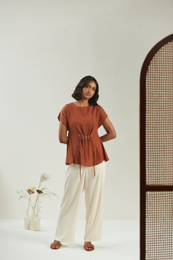 Buy Bitter Chocolate Top | Womens Top | Shop Verified Sustainable Womens Top on Brown Living™