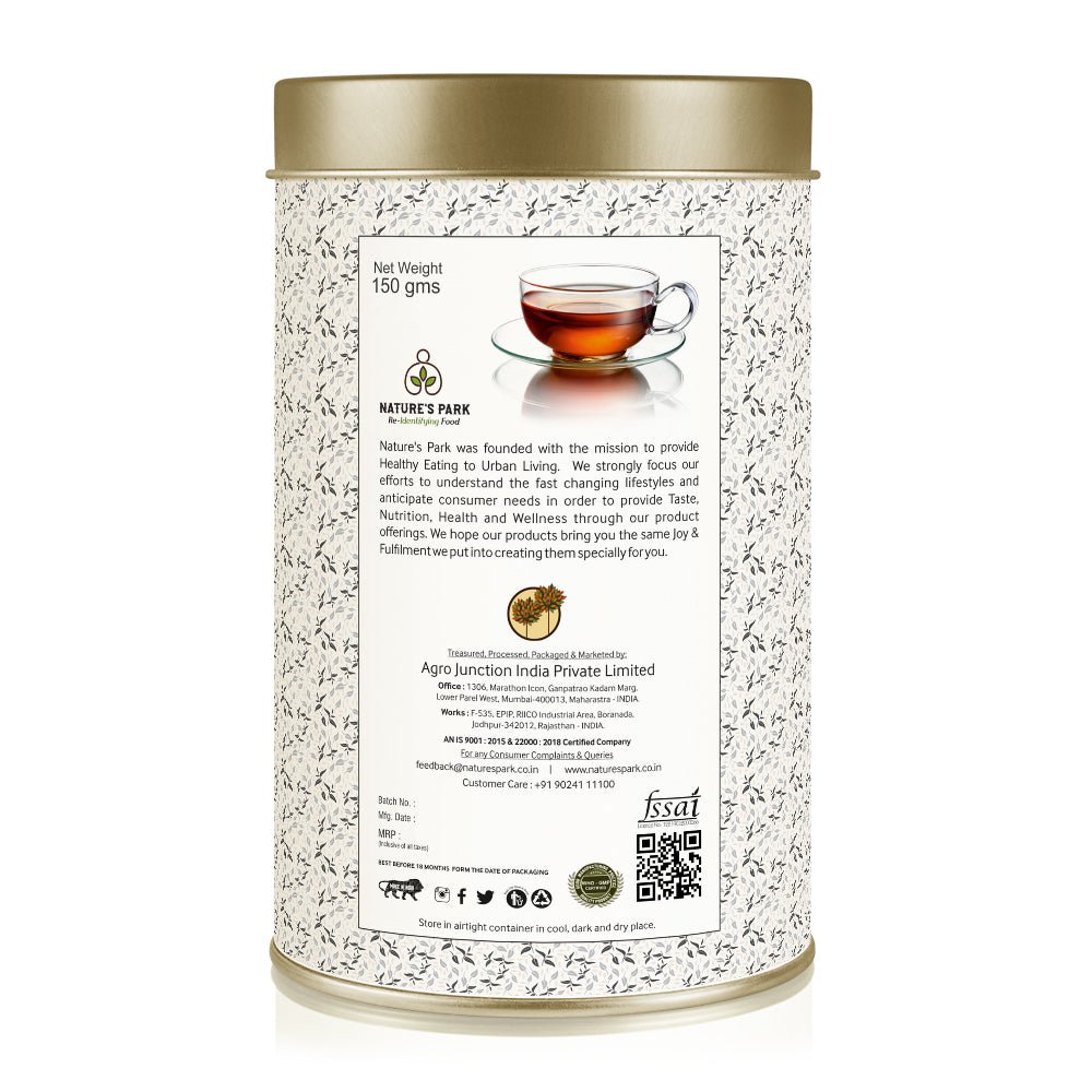 Black Tea Can (150 g) | Verified Sustainable by Brown Living™