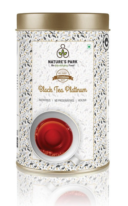 Black Tea Platinum Can (125 g) | Verified Sustainable by Brown Living™