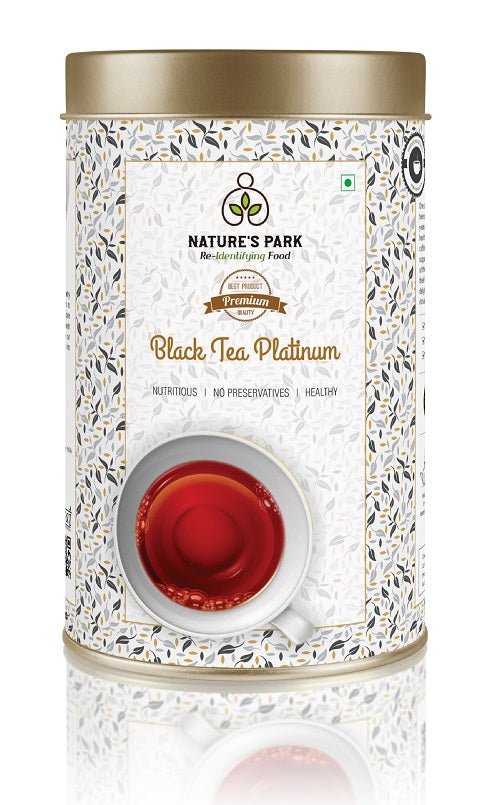 Black Tea Platinum Can (125 g) | Verified Sustainable by Brown Living™