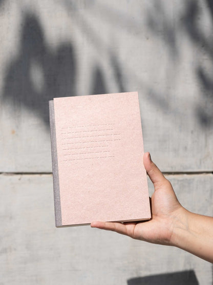 Blank Notebook - A5 | 300 gsm blended banana fibre paper | Verified Sustainable by Brown Living™