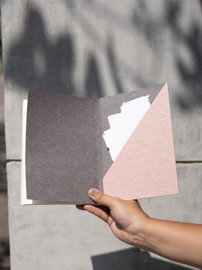 Blank Notebook - A5 | 300 gsm blended banana fibre paper | Verified Sustainable by Brown Living™