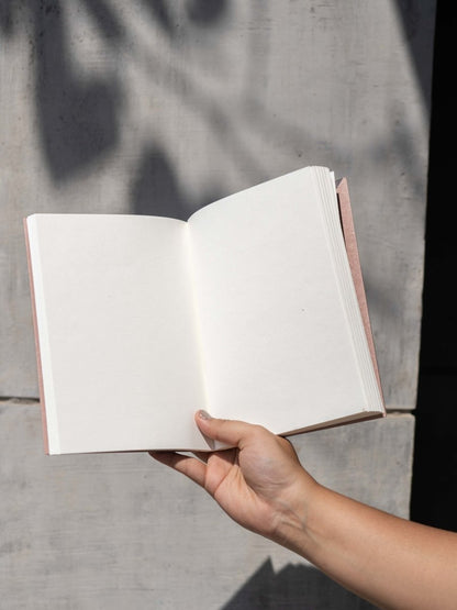 Blank Notebook - A5 | 300 gsm blended banana fibre paper | Verified Sustainable by Brown Living™