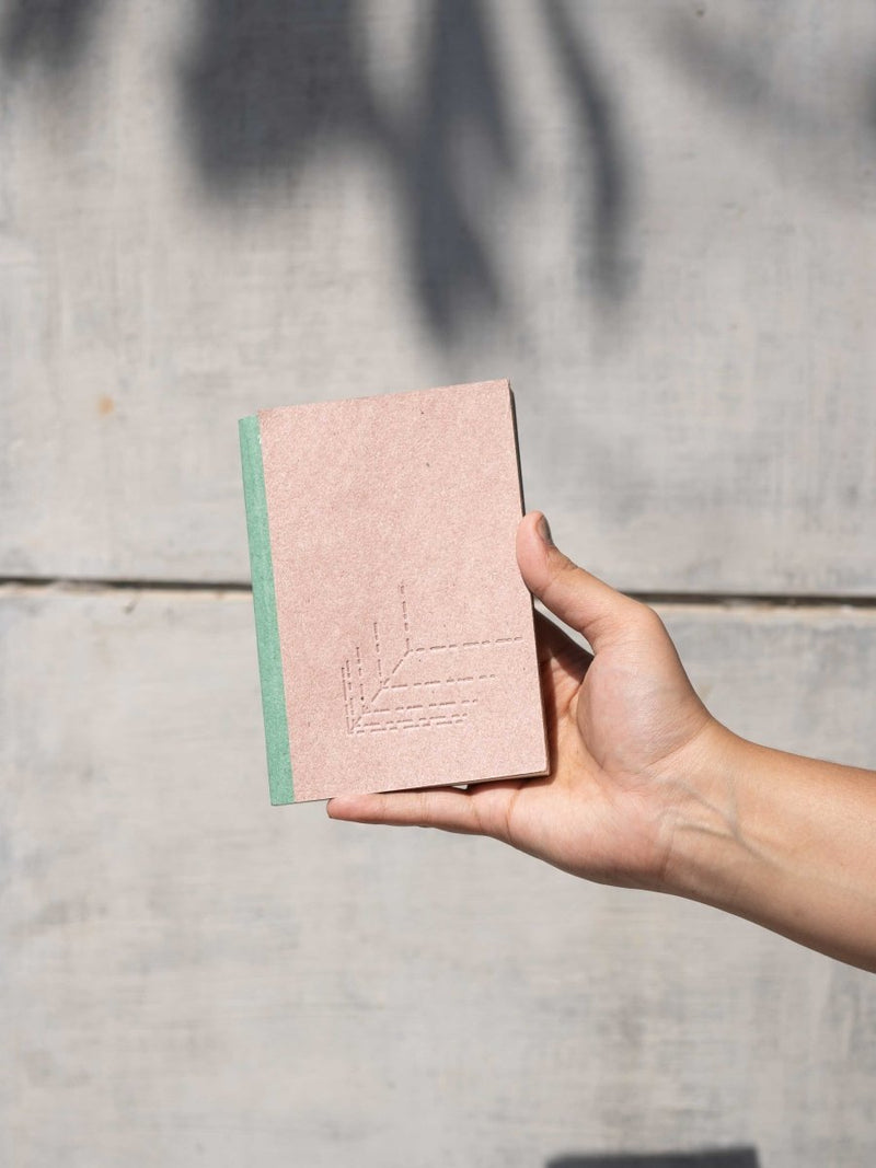 Buy Blank Notebook - A6 | 300 gsm blended banana fibre paper | Shop Verified Sustainable Notebooks & Notepads on Brown Living™