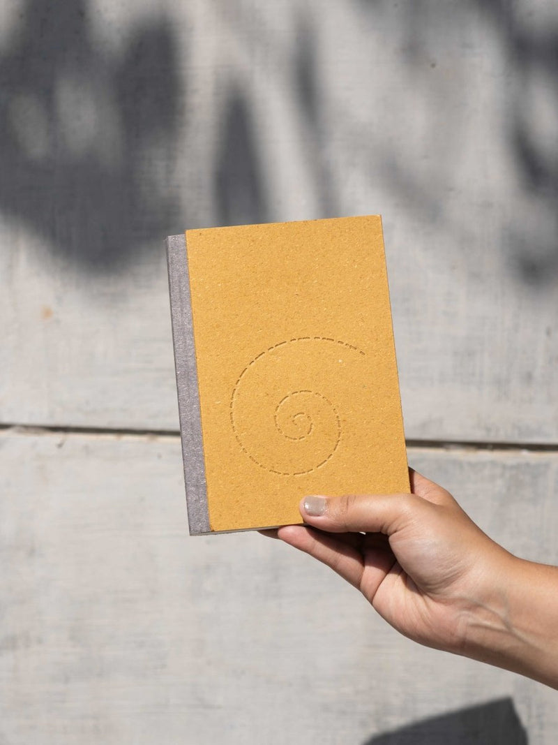 Buy Blank Notebook - B6 | 300 gsm blended banana fibre paper | Shop Verified Sustainable Products on Brown Living
