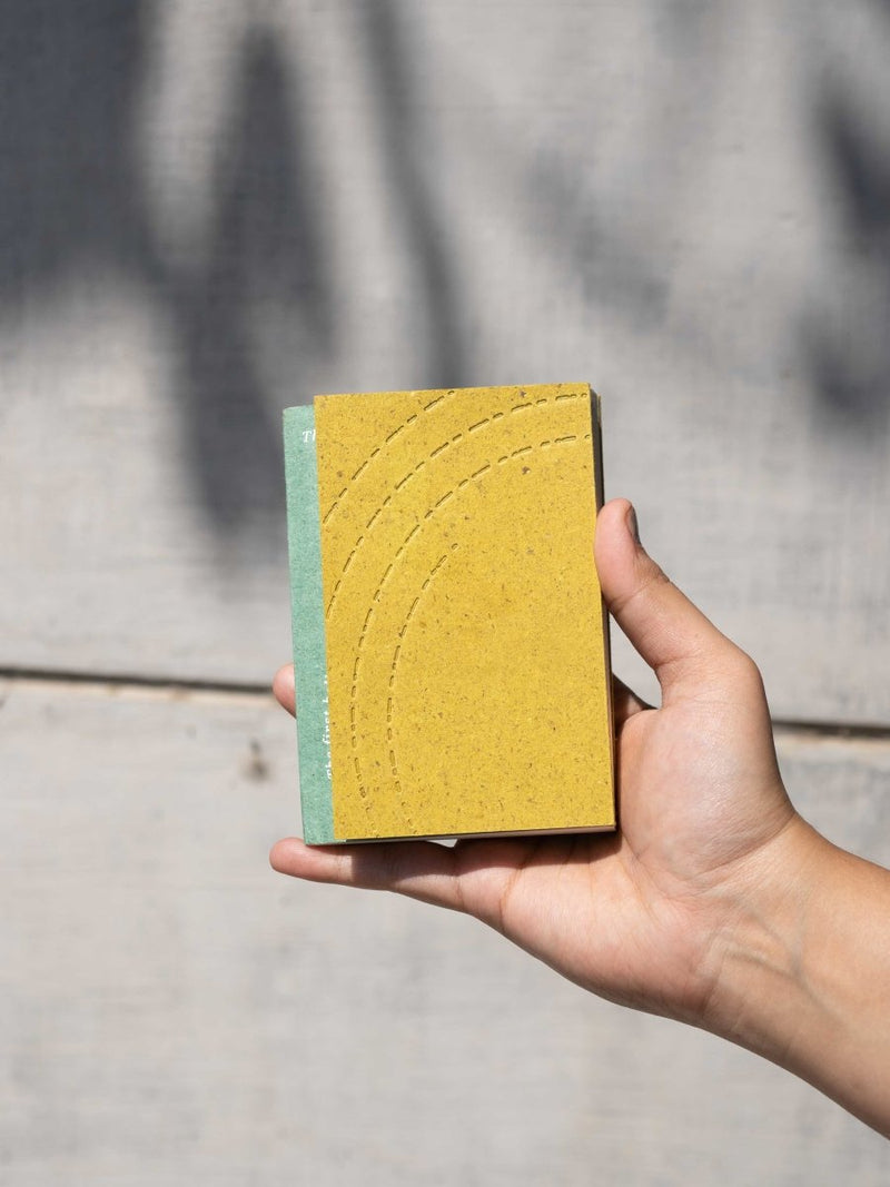 Buy Blank Notebook - B7 | 300 gsm blended banana fibre paper | Shop Verified Sustainable Notebooks & Notepads on Brown Living™