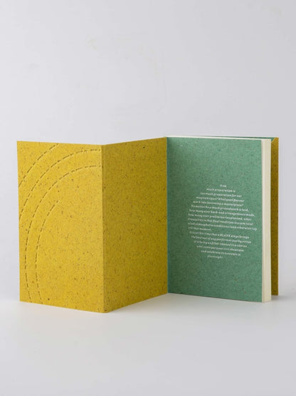 Blank Notebook - B7 | 300 gsm blended banana fibre paper | Verified Sustainable by Brown Living™