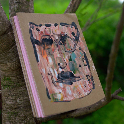 Blob Hand - Painted Notebook | Verified Sustainable by Brown Living™