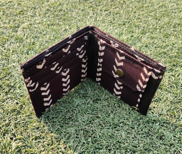 Buy Block Printed Mens Wallet | Shop Verified Sustainable Products on Brown Living