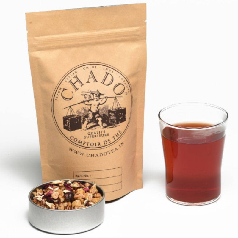 Buy Blood Orange Herbal Blend Tea - 50g | Shop Verified Sustainable Tea on Brown Living™