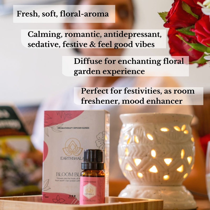 Buy Bloom Aromatherapy Diffuser Blend | Shop Verified Sustainable Essential Oils on Brown Living™