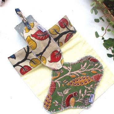 Bloom Reusable Sanitary Pads - Period Kit | Verified Sustainable by Brown Living™