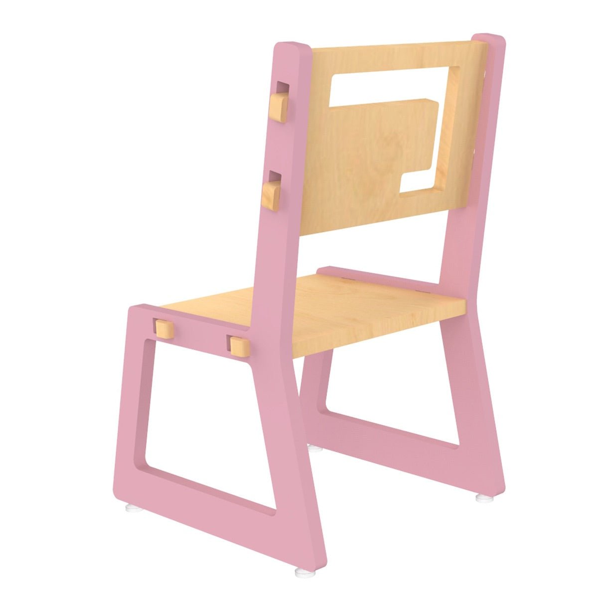 Blue Apple Childrens Wooden Chair | Verified Sustainable by Brown Living™