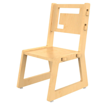 Blue Apple Childrens Wooden Chair | Verified Sustainable by Brown Living™