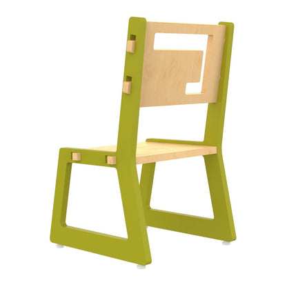 Blue Apple Childrens Wooden Chair | Verified Sustainable by Brown Living™