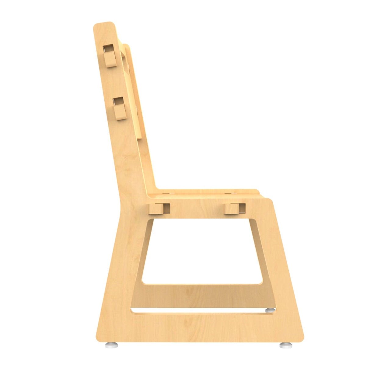 Blue Apple Childrens Wooden Chair | Verified Sustainable by Brown Living™