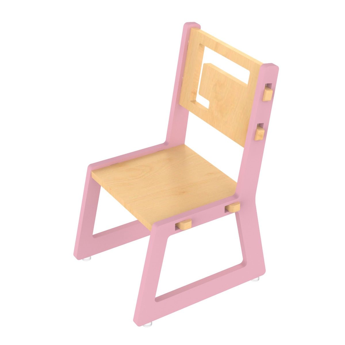 Blue Apple Childrens Wooden Chair | Verified Sustainable by Brown Living™