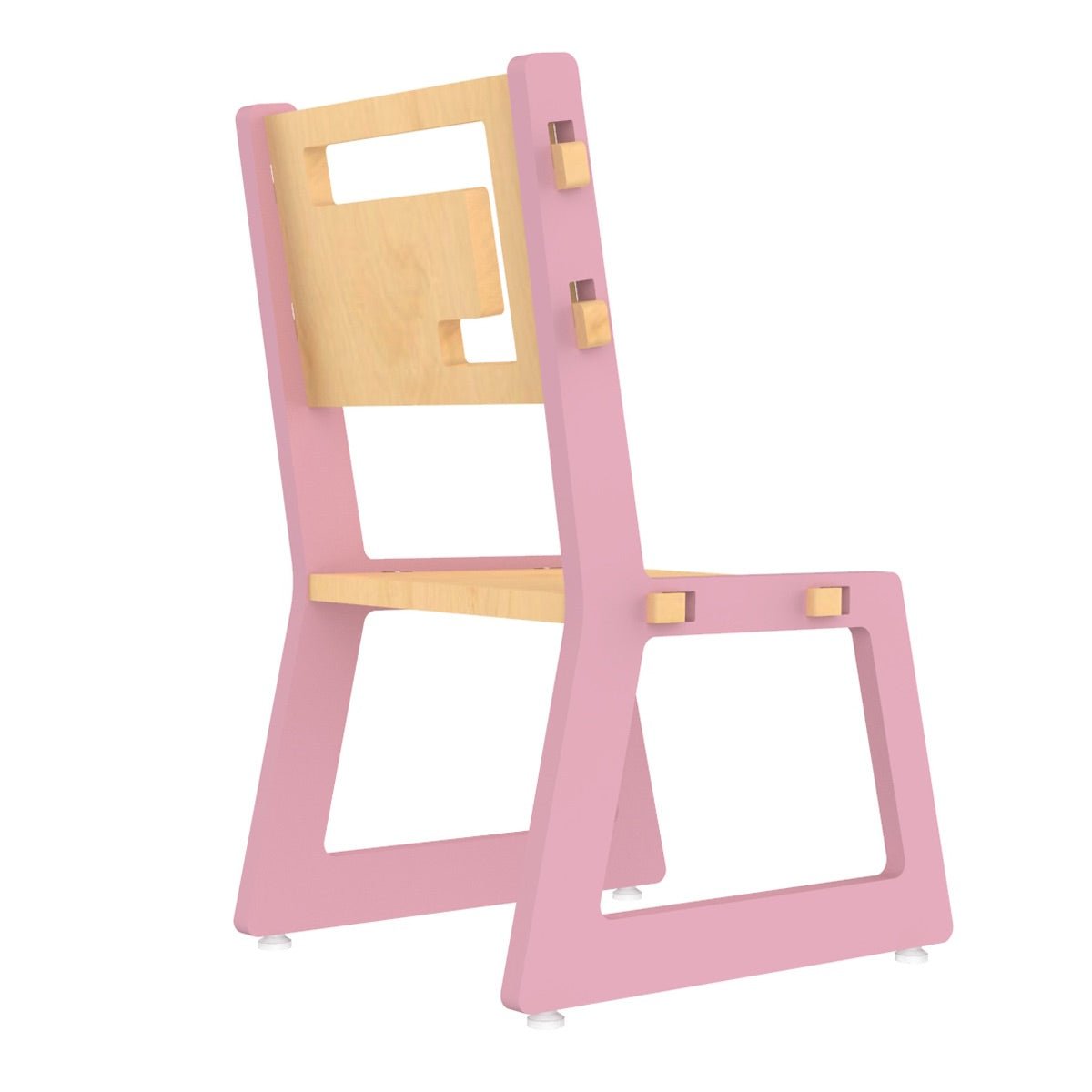 Blue Apple Childrens Wooden Chair | Verified Sustainable by Brown Living™