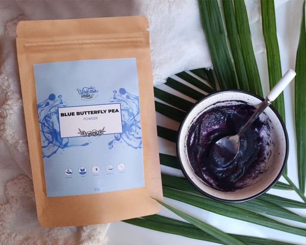 Buy Blue Pea Flower Powder | Shop Verified Sustainable Products on Brown Living
