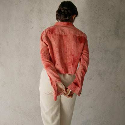 Blush | Crop Shirt | Verified Sustainable by Brown Living™