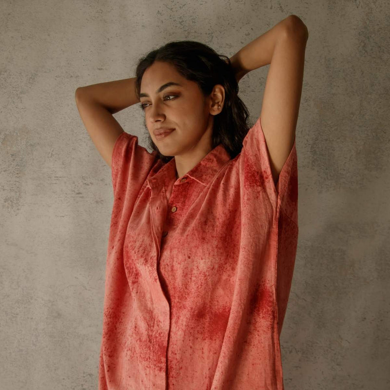 Buy Blush | Shirt Dress | Shop Verified Sustainable Womens dress on Brown Living™