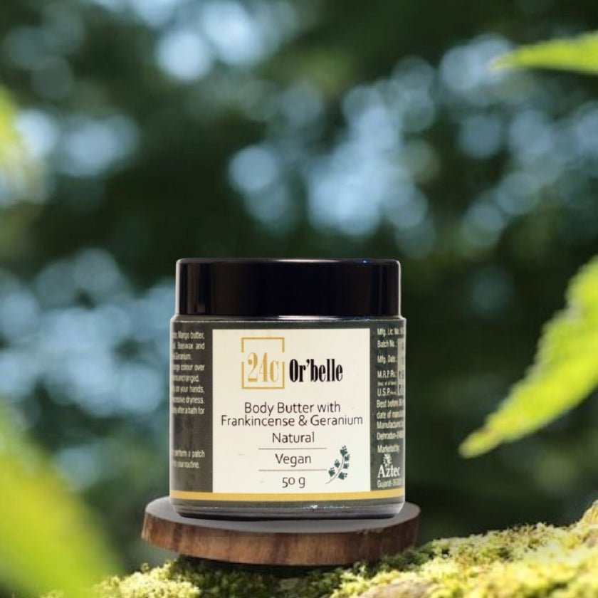 Body Butter with Frankincense & Geranium | Verified Sustainable by Brown Living™