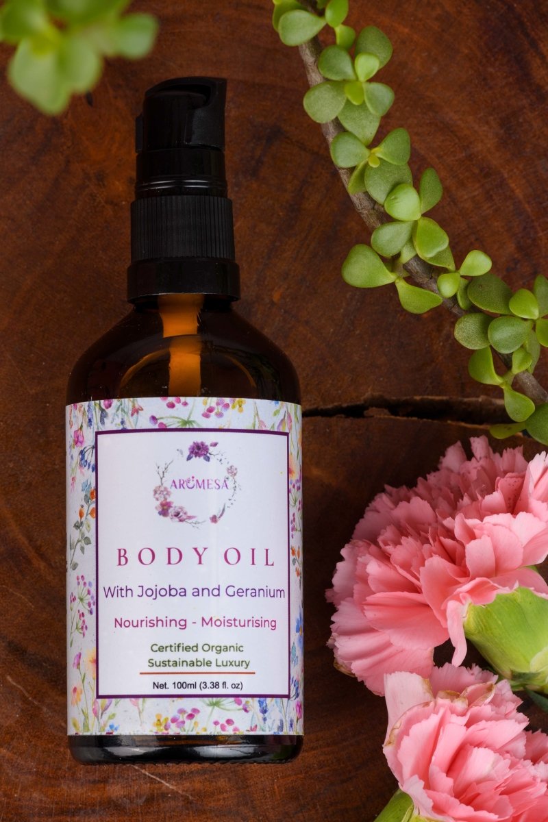 Body Oil | Hand - poured Cold - Pressed Oil | Verified Sustainable by Brown Living™