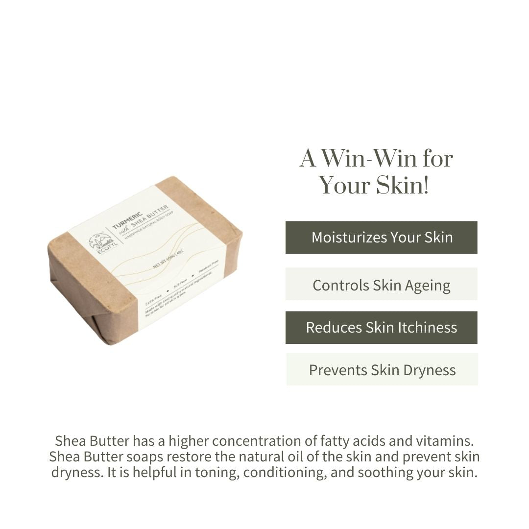 Body Soap (Shea Butter - Turmeric) | Verified Sustainable by Brown Living™